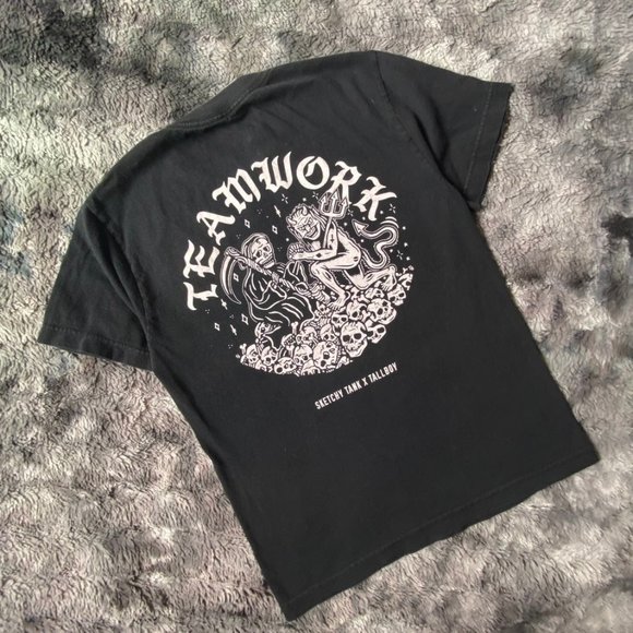 Dolls Kill Other - Sketchy Tank Teamwork Tee